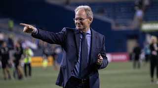 Brian Schmetzer press conference regarding his contract extension with Sounders FC [upl. by Freed159]