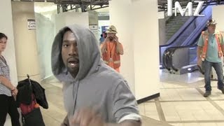 Kanye West Paparazzi Fight VIDEO [upl. by Airb]