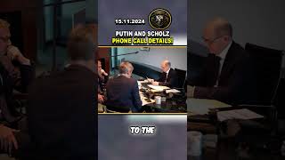 ⚠️ PUTIN AND SCHOLZ KEY INSIGHTS FROM THEIR CALL ON UKRAINE russia shorts ukraine [upl. by Ijat]