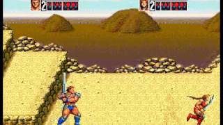 Golden Axe III  Double Magic and Tag Attacks [upl. by Senoj]