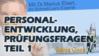 Personalentwicklung Prüfungsfragen Teil 1 [upl. by Lotsyrc]