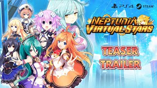 Neptunia™ Virtual Stars  Teaser Trailer ENG Ver [upl. by Ennaisoj357]