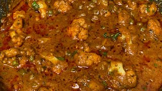 Cauliflower Gravy In Tamil காலிஃபிளவர் கிரேவி மிக சுவையாக செய்வது எப்படி  suvaithiru [upl. by Iram]