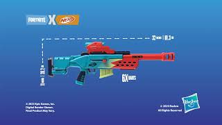 Nerf Fortnite Storm Scout Dart Blaster [upl. by Susette]