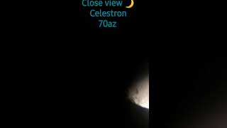 Celestron 70az moon 🌙 [upl. by Lubbi885]