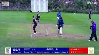 Lanchester CC 1st Vs Sunderland CC 1st NEPL Division 1 League Game [upl. by Dranyer]