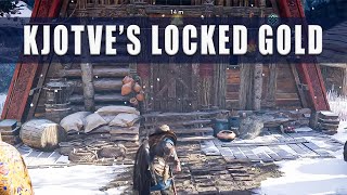 Assassins Creed Valhalla Kjotves Fortress locked house gold chest  A Cruel Destiny [upl. by Fairley]