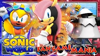 Fan Game Mania  Sonic World R7 Part 6  TEAM OLDIES amp SUPER FORMS 4K 60FPS [upl. by Yluj]