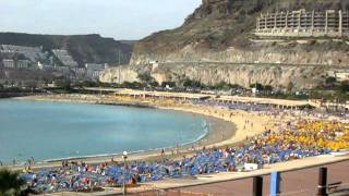 Playa de los Amadores in Gran Canaria [upl. by Finbur]