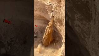 Sand falling from the hole in dolpa sandfallingholedolpashorts [upl. by Datnow]