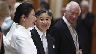 Emperor and Empress of Japan visit the royal family [upl. by Handler401]