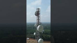 Wow Drone Tower BTS setinggi 94 Meter [upl. by Esyle]