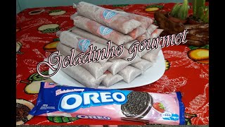 Geladinho gourmet de Oreo  Aprendendo com Mami Chef [upl. by Marko]