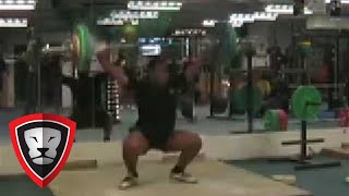 Auckland Rugby Academy 100kg Snatch [upl. by Ahsina]