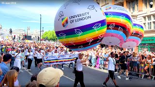 🌈Highlighting the Best Moments of Pride Day in London 2024 [upl. by Ransome289]