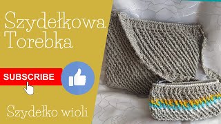 Szydełko Wioli  nowy wzór torebki BAG CROCHET GIRL [upl. by Reave]