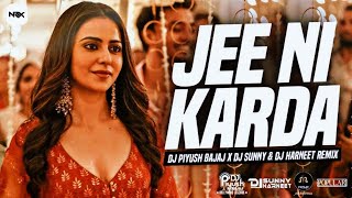 JEE NI KARDA REMIX  DJ PIYUSH BAJAJ  DJ SUNNY  DJ HARNEET  HOUSE OF NRX [upl. by Chesney561]