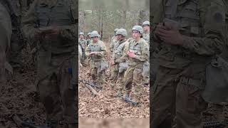 In the Field at Basic Training be like basictraining usarmy funnyshorts [upl. by Lamraj]