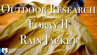 Outdoor Research Foray 2 GORETEX Rain Jacket  Will it keep you dry [upl. by Barbuto]