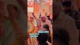 Resham dholi kapurthala wedding season booking book your event punjabidhol bhangra [upl. by Namilus]