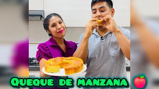 QUEQUE DE MANZANA receta dominguera [upl. by Osgood]