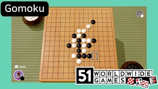 Gomoku  51 Worldwide Games Nintendo Switch Gameplay [upl. by Boor936]