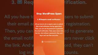 Quick tips for stopping WordPress form spam [upl. by Drauode]