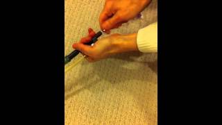 Cello beginners bow hold grip [upl. by Armil]