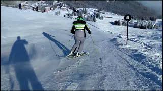 Alma skiing on Jahorina 2022 [upl. by Nonac]