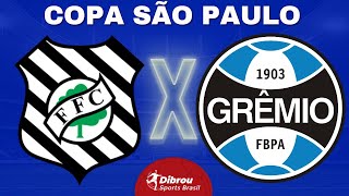 FIGUEIRENSE X GRÊMIO AO VIVO  COPINHA 2024  FASE DE GRUPOS  NARRAÇÃO [upl. by Dry]