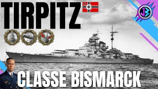 TIRPITZ  La regina solitaria del Nord  Leggende dei mari  World of Warships [upl. by Som]