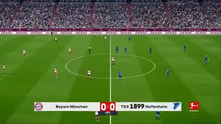 FC Bayern vs Hoffenheim  Highlights  Bundesliga 2324  PES 21 [upl. by Lura676]