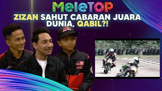 POWER Zizan Sahut Cabaran Untuk Racing Dengan Juara Dunia Qabil Kenapa Kepom Gelak  MeleTOP [upl. by Julian17]