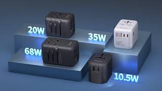 Trusmi Travel Adapter Charger Series [upl. by Eadrahs482]