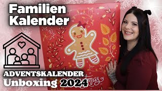 Familien Kalender😎 Brandnooz XXL Family Adventskalender 2024 [upl. by Cyb301]