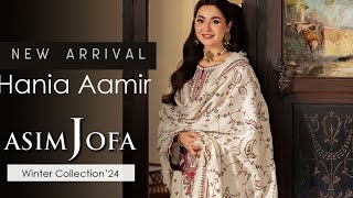 Asim Jofa Unstitched Collection 2024  Winter  Pakistani Clothing Uk [upl. by Lednyc191]