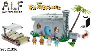 Lego Ideas 21316 The Flintstones Speed Build [upl. by Zaid]