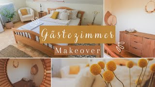 Gästezimmer Makeover  Full Room Makeover on a budget [upl. by Anaujik]