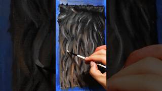 🐻Cómo pintar Pelaje 🎨 art shortvideo oilpainting pintarpelo [upl. by Stetson974]