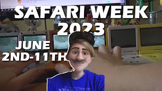 654  Safari Week 2023 is about to go nuts my yearly stupid Safari Week announcement skit [upl. by Amanda]