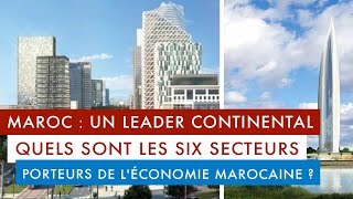 MAROC quels sont les 6 secteurs porteurs positionnant le pays en leader continental [upl. by Mansur404]