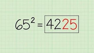 Squaring numbers ending in 5 [upl. by Esil]