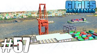 Cities Skylines  Boat Wars  Part 57 [upl. by Bertasi]