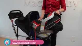 MacroBaby  Joovy Ultralight Caboose Stroller [upl. by Nnaecyoj451]