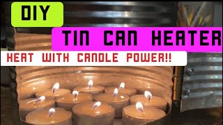 CLAYPOT candle heaters SUCK Build THIS ONE insteaddiy heater [upl. by Salohcin]