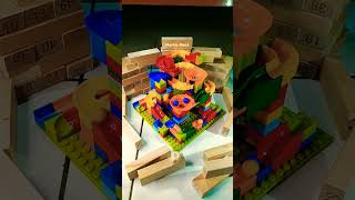 MARBLE RUN ASMR 085 shorts marblerun satisfying [upl. by Lessur]