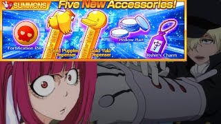 NEW ACCESSORIES ANNOUNCED GOLDEN YUKI DISPENSER AND PUPPLES DISPENSER  Bleach Brave Souls [upl. by Wolsniw928]