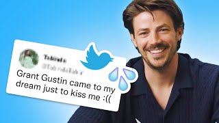 Grant Gustin Reads Thirst Tweets [upl. by Ahse]