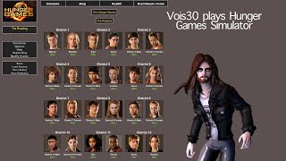 Vois30 plays a Hunger Games Simulator [upl. by Aitercal]