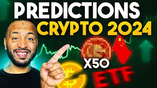 🚀 Mon TOP 10 Prediction Crypto Pour 2024  Bitcoin à 100 000 [upl. by Ahsiel]